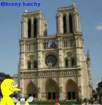henny hatchy Kathedrale Notre Dame Paris Frankreich henny hatchy Sniggel Geschenk Henny hatchy Sniggel Wyrm Plumbee jimjams Küken Spinne Schnecke Hummel Regenwurm Wurm Comic Cartoon